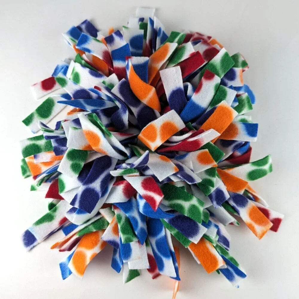 NEW Mini Dog/Cat Snuffle Mat - Multicolor Polka Dot #51